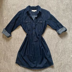 white christmas dresses Kut from The Kloth Blanca Shirt Dress Large